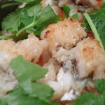 二代豊国 - 【食事】　鱧と松茸土鍋炊き込み御飯