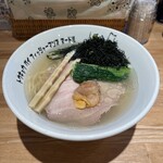 トーキョーベイフィッシャーマンズヌードル - 潮らぁ麺＋バラ干し海苔