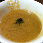 ラーメン海鳴 - つけ麺スープ_2014年8月