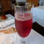レストラン・ジョルジュマルソー - 【フルーツビネガージュース（ブルーベリー）】