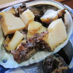 ・・・ - 今回もあわびの唐揚げ