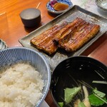 うなぎ いけだ - 呑みながら定食を！ご飯は超少な目