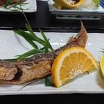 さかや - カマスの唐揚げ♪大きい