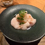 四方食店 - 鯛の白子ポン酢