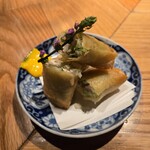 四方食店 - 春キャベツと鶏肉の春巻き