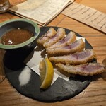 四方食店 - お造りでもイケるレアアジフライ