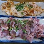 焼肉・ホルモン ごくう - ナンコツ＆シロ