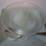 レストラン・ジョルジュマルソー - 【大分・佐藤自然農園のミントを使ったお口直しのグラニテ】