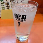 東菜館純ちゃん - お冷がこれは嬉しい。