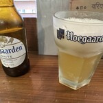 フィッシュ 新宿店 - ヒューガルデンのグラスが大きくなっていた。