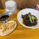 肉＆麺 - Ａセット　ジャージャー麺＋酢豚（ミニ）¥2,090