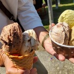 牛小屋のアイス - 