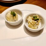 オイノス - お通し　ポテトサラダ