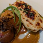 メイ - あ、ヤングコーンもペシャメルソースに拘束されてました、てへぺろ