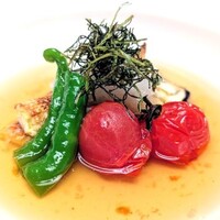 炙り野菜の焼き浸し