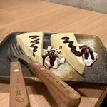 九州料理と地酒 うまかばい - デザート　レアチーズケーキ