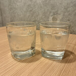 九州料理と地酒 うまかばい - 麦焼酎ロックお代わり！