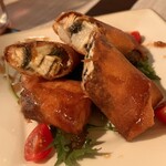 エビス屋 - うなぎとポテトサラダの揚げ春巻き