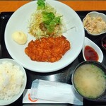 伊都旬彩 こころ - ロースカツ定食