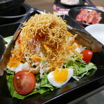 스미비 야키니쿠야 사카이 히가시히로시마 사이조점 - 대용량 특제 샐러드☆