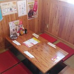 串カツ田中 - 利用したテーブル席