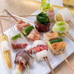 串カツとワイン 揚八 - 6月限定 旬の串カツ!!