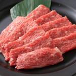 焼肉 うしの家 - ここだけ上カルビ　国産牛のカルビ　大人気商品です