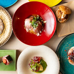 鮪のシマハラプラス - コース