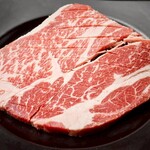 焼肉 うしの家 - うしの家ステーキ　当店名物の大判ステーキ　食べ応え抜群