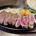 1ポンドのステーキハンバーグ タケル - 