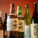 鮪のシマハラプラス - ワインとウイスキー