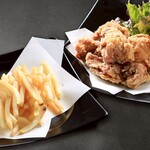 焼肉 うしの家 - 自家製からあげ　大人気メニュー　食べ応え十分で人気商品です。