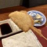 串かつ だいぼん - レンコンカレー風味