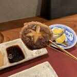 串かつ だいぼん - シイタケ