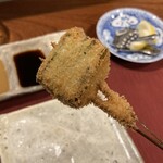 串かつ だいぼん - 絹さやベーコン