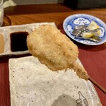 串かつ だいぼん - 豚ロース紫蘇巻き