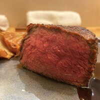 銀座 大石 - 飛騨牛 飛び牛のランプ