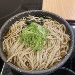 涮涮鍋 Dontei 取手藤代店 - 蕎麥麵的樣子。溫熱。大碗