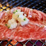 302664570 - 特選鹿児島黒牛 みすじの炙り焼