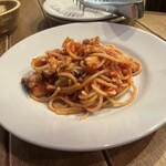 フンギ堂 - タラのトマトソース