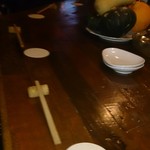 店内カウンター席