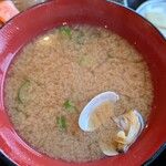 友福丸 - 貝汁✨おっきなアサリがたくさん入っていました(*´﹀`*)♪︎