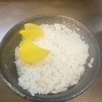 寿々喜家 - ライス（¥130）