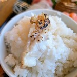 友福丸 - メヌケをご飯に乗せて…(*´﹀`*)♡