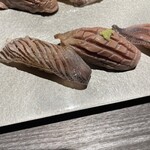 五反田鮨 SUSHI TOKYO 81 - メヒカリとマグロ頭身