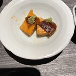 五反田鮨 SUSHI TOKYO 81 - あん肝とスイカの奈良漬