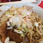 ラーメン二郎 - 白ネギ投下～♪