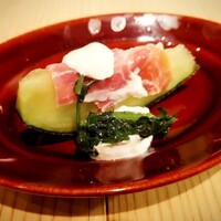 味のなかむら - 生ハムメロン　1450円