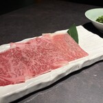 西中州焼肉 きらく - 焼きサーロインのサラダ仕立て