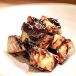 花いち - 水茄子と貝柱の生姜みそ